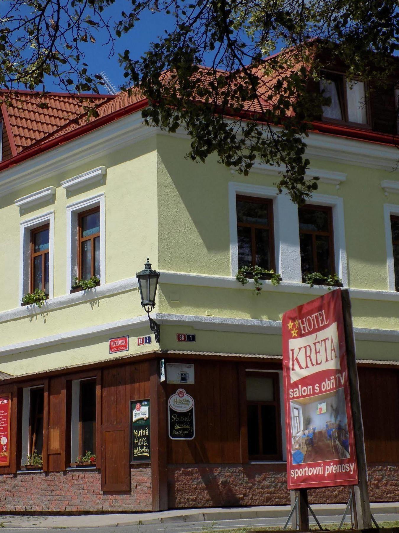 Hotel Kreta Kutná Hora Dış mekan fotoğraf
