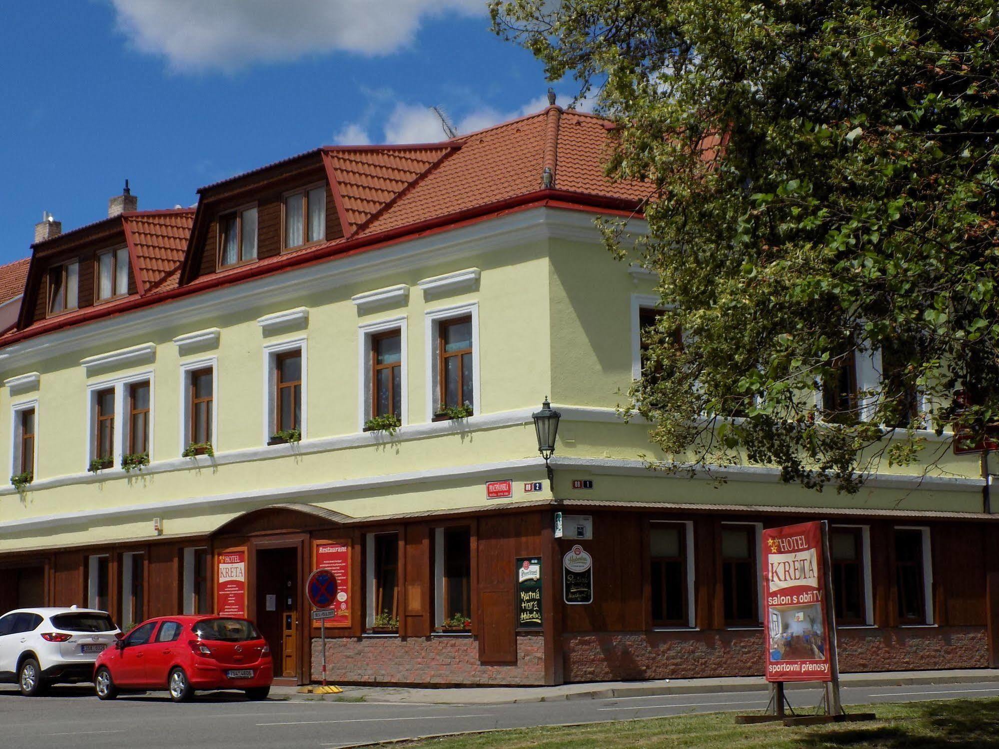 Hotel Kreta Kutná Hora Dış mekan fotoğraf