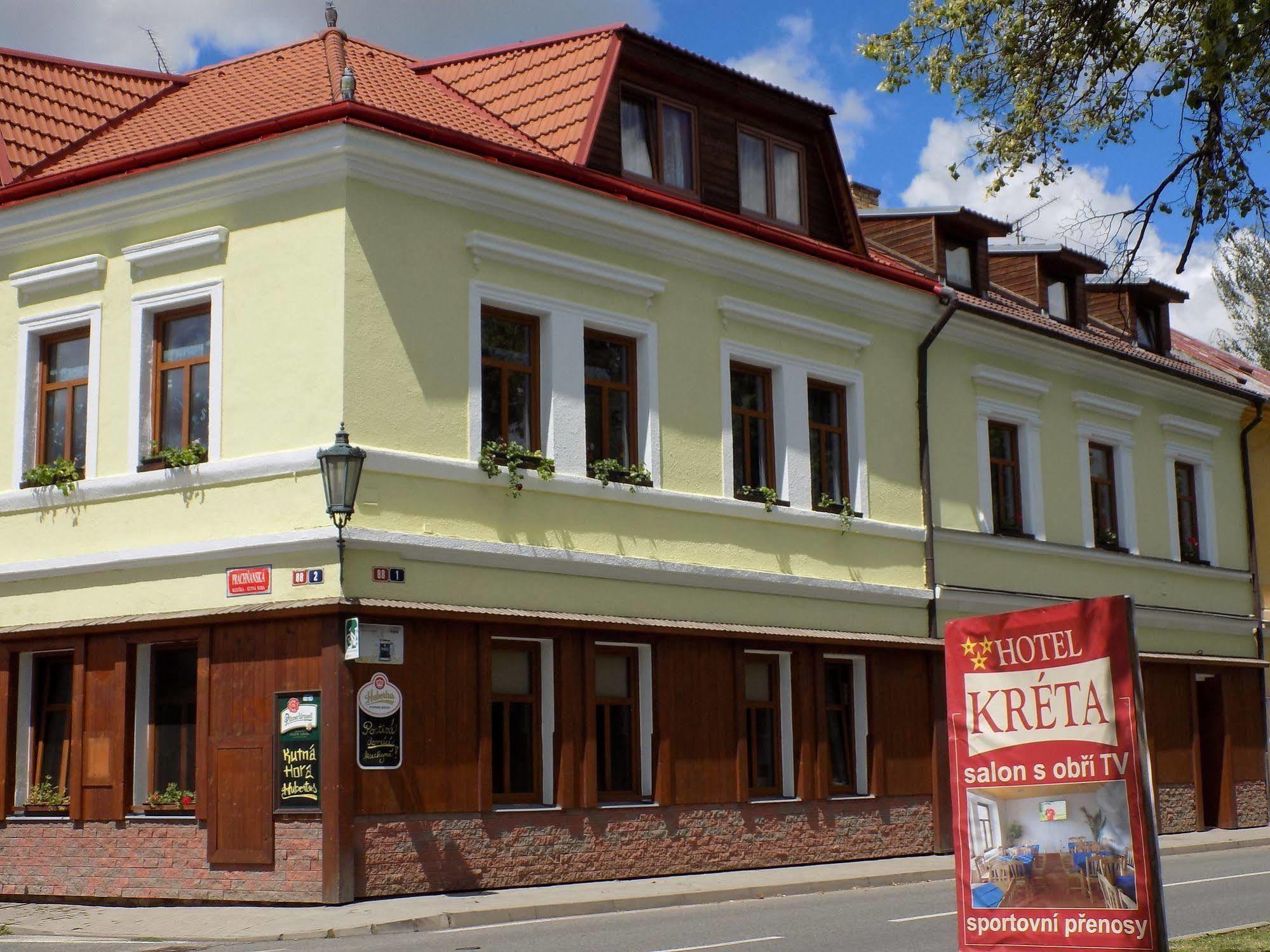 Hotel Kreta Kutná Hora Dış mekan fotoğraf